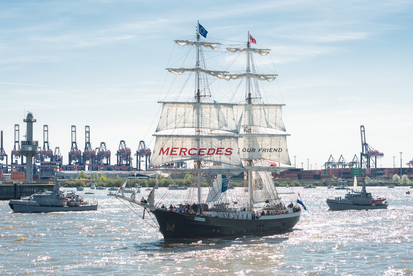 Foto ID 16050703 Segelschiff Mercedes